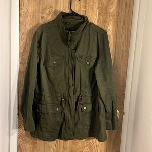 Green Army Jacket 1x